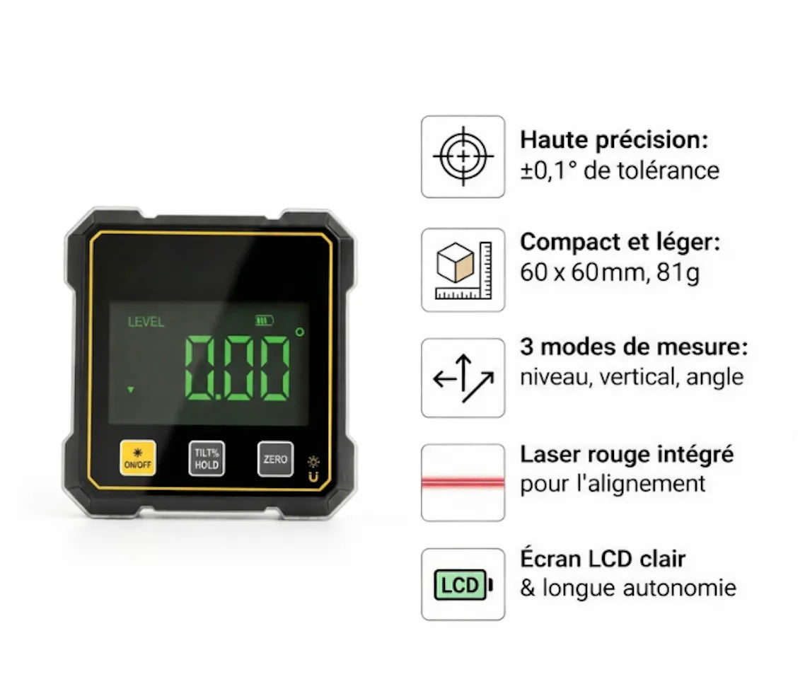 Outil de précision Laser 5-en-1