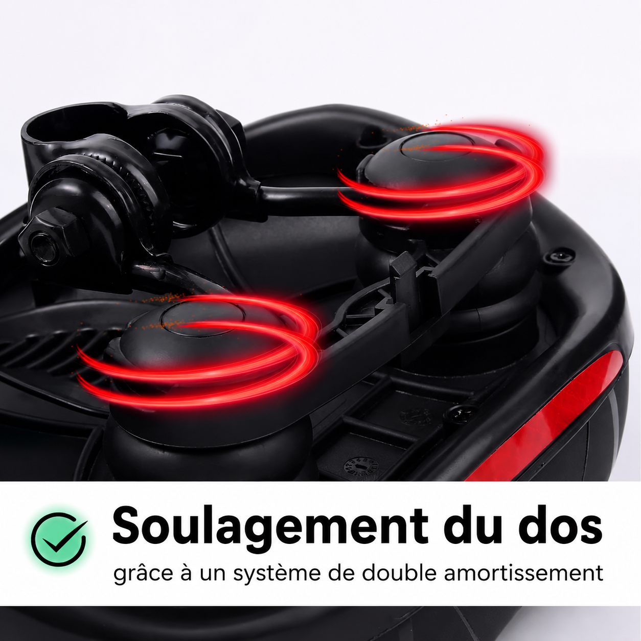 Selle de vélo confort optimal