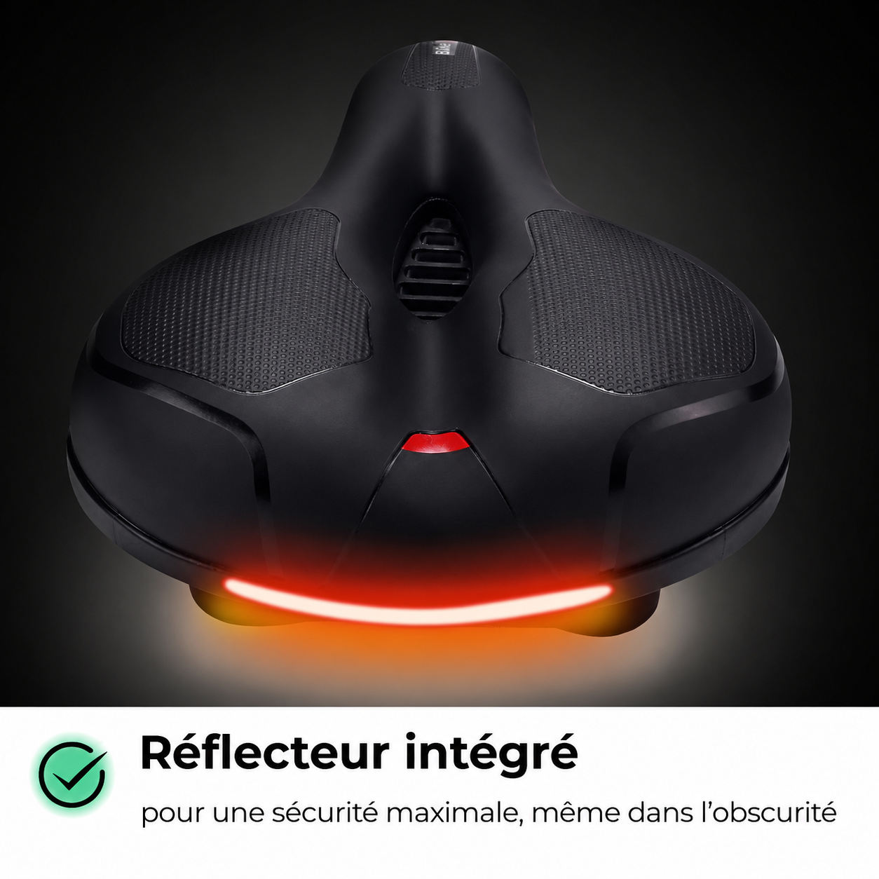 Selle de vélo confort optimal